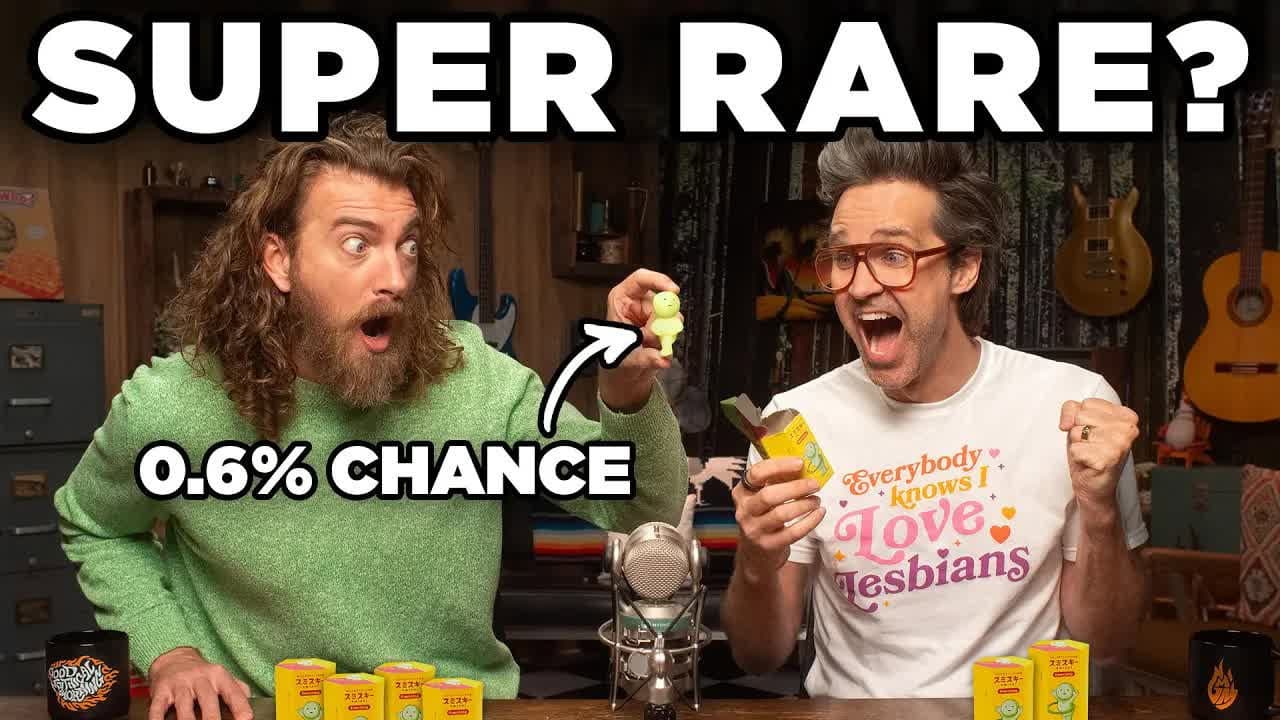 Still from We Found Extremely Rare Toys In These Blind Boxes