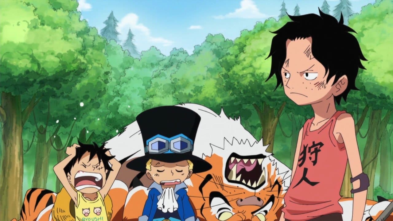 Still from The Battle against the Big Tiger! Who is Going to be Captain?!