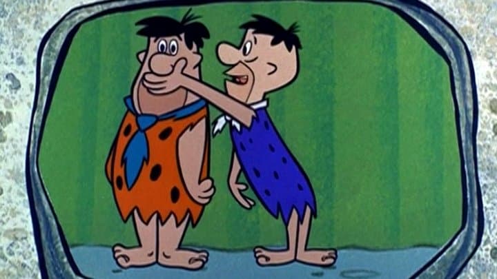 Still from Fred Flintstone: Before and After