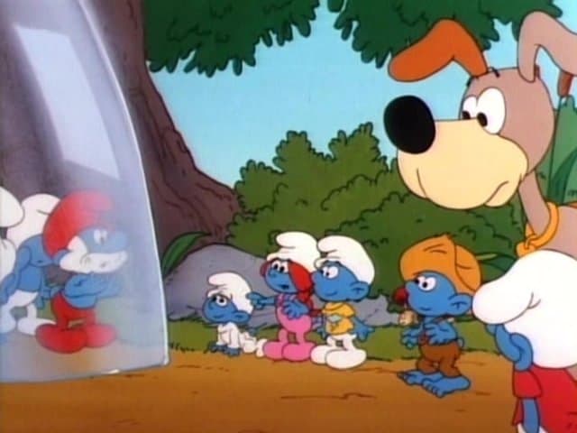 Still from Unsound Smurfs