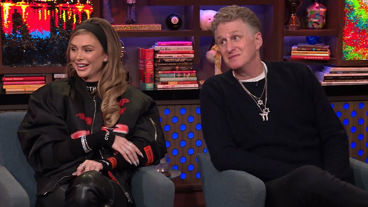 Still from Lala Kent and Michael Rapaport