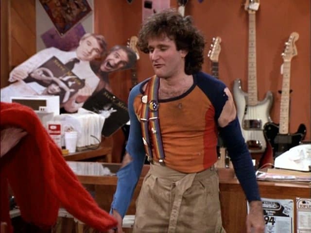 Still from Mork's Mixed Emotions