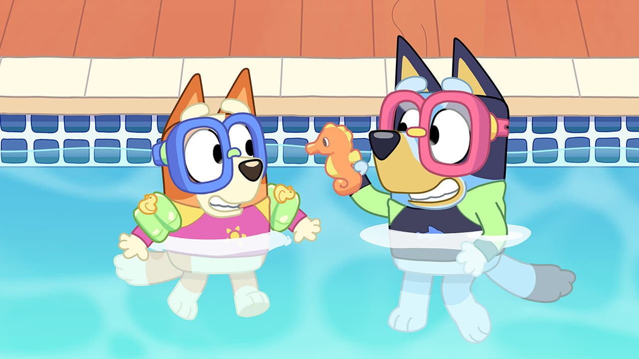 Still from The Pool
