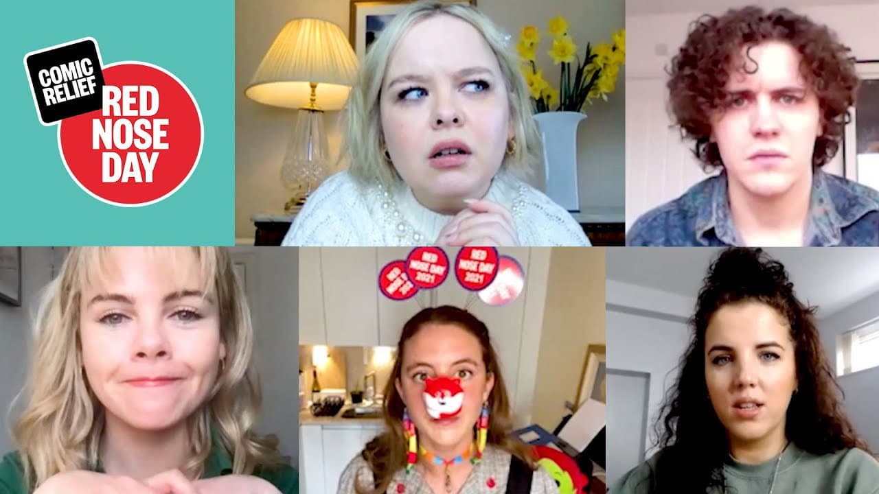 Still from Derry Girls Prepare For Red Nose Day 2021