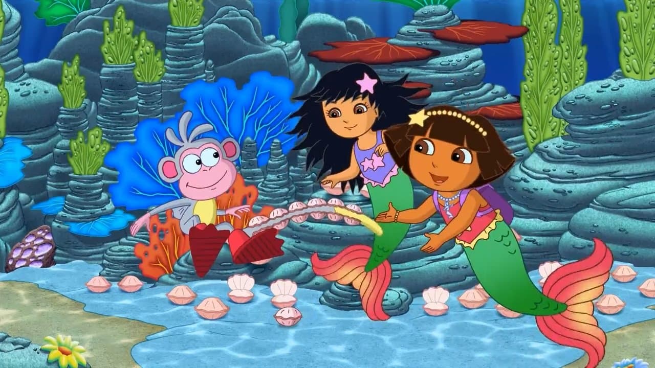 Still from Dora's Rescue in Mermaid Kingdom