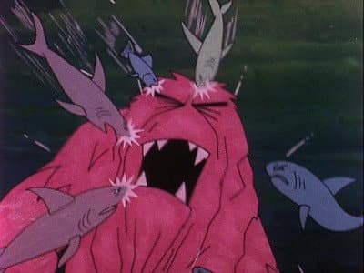 Still from The Sinister Sea Scamp