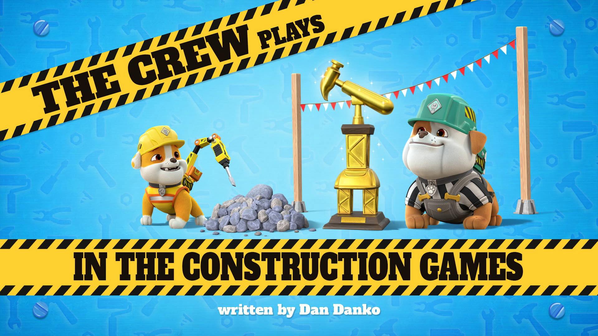 Still from The Crew Plays in the Construction Games