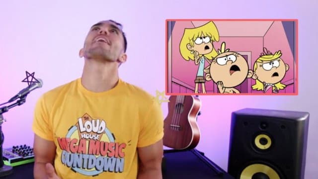 Still from The Loud House Mega Music Countdown
