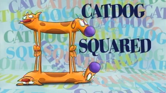 Still from CatDog Squared