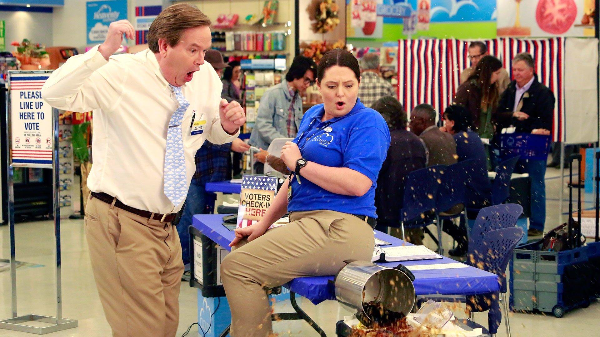 Still from Election Day