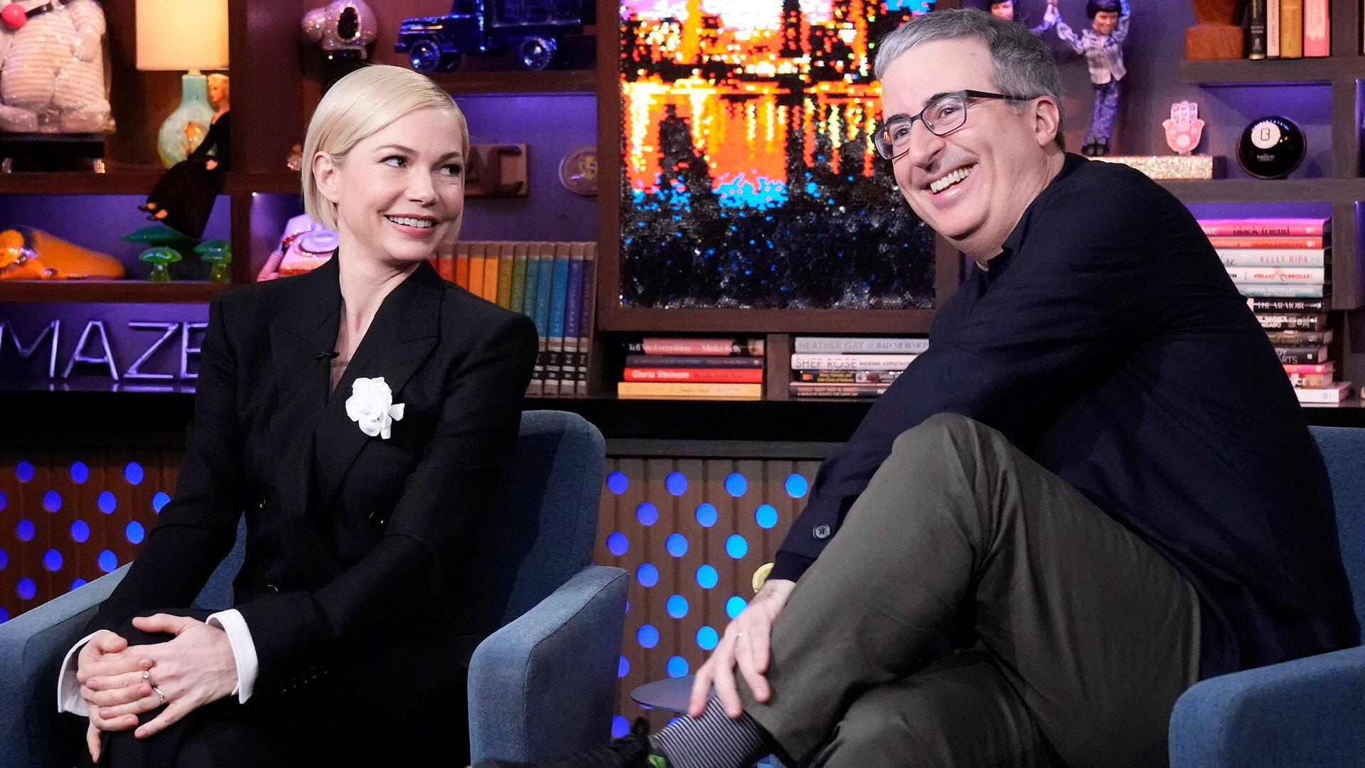 Still from Michelle Williams, John Oliver