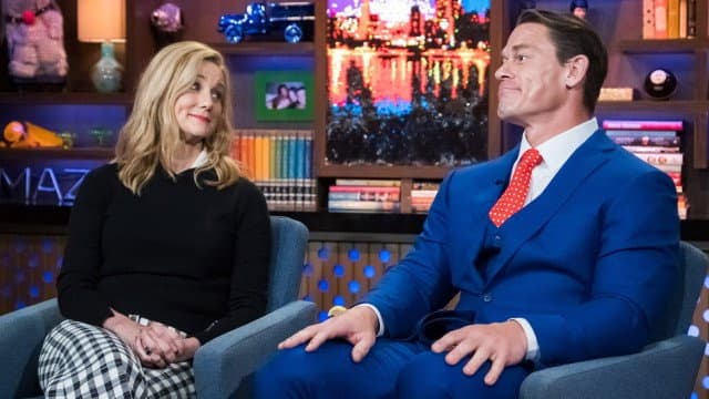 Still from Laura Linney; John Cena