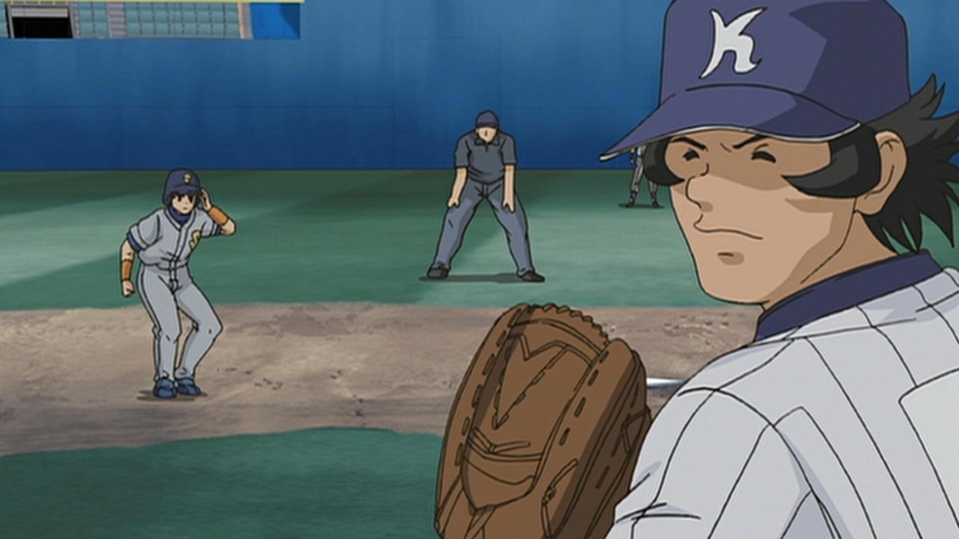 Still from Chance! Manual Baseball