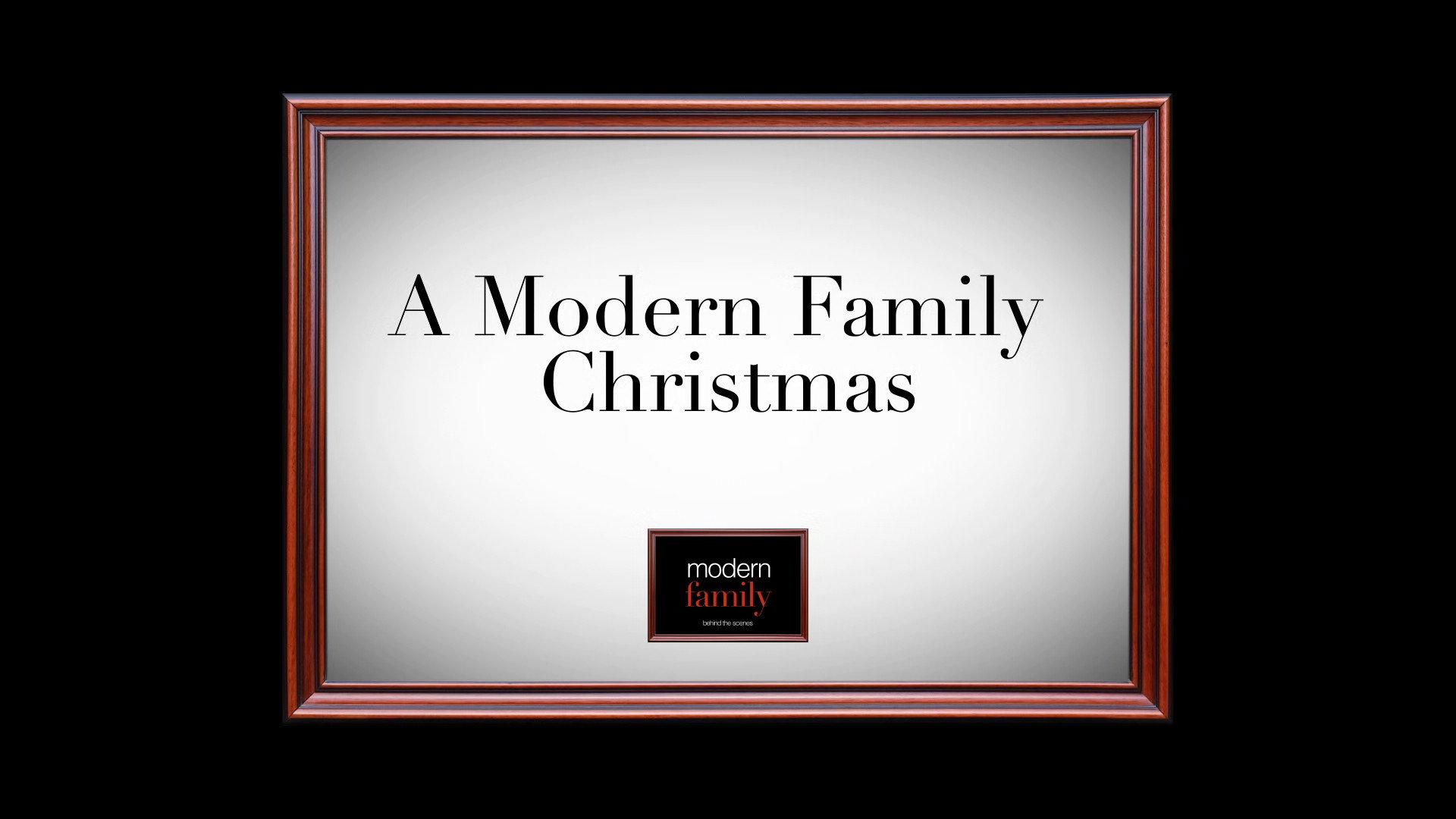 Still from A Modern Family Christmas