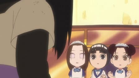 Still from Tenten vs. Temari! / Orochimaru's Search for Love!