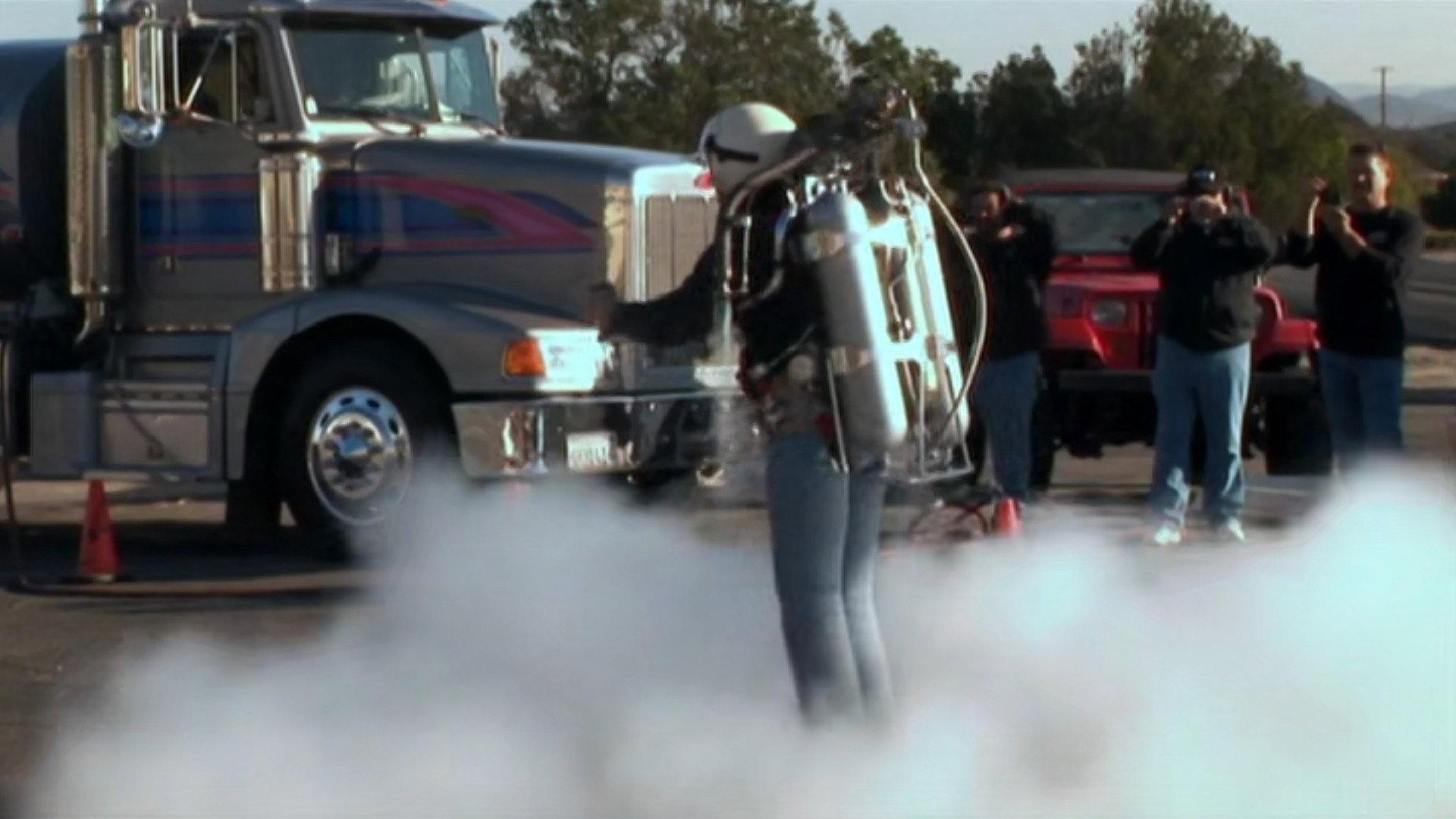 Still from The Future Is Now: NCIS Meets the Jet Pack