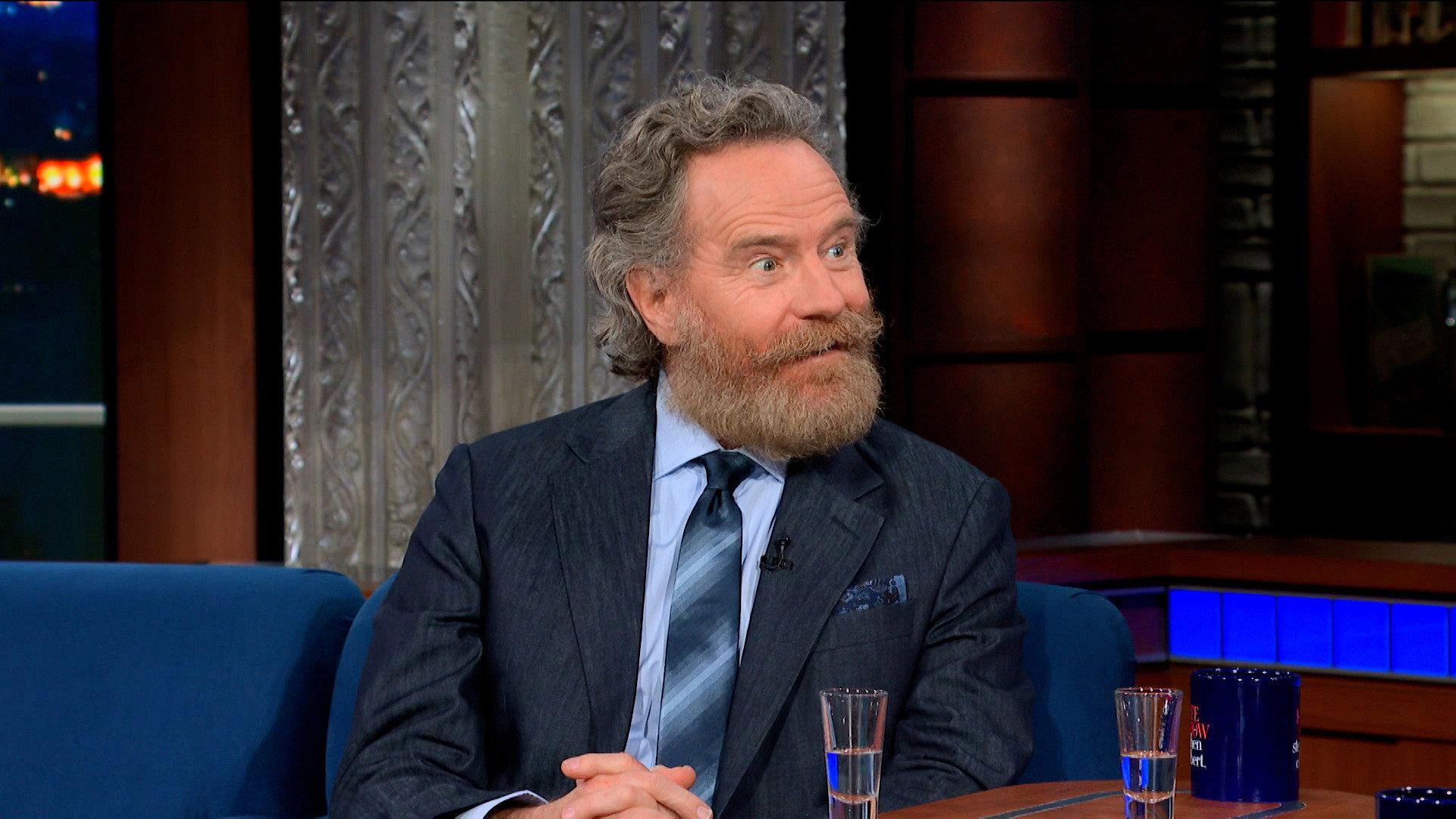 Still from Bryan Cranston, Sen. Raphael Warnock