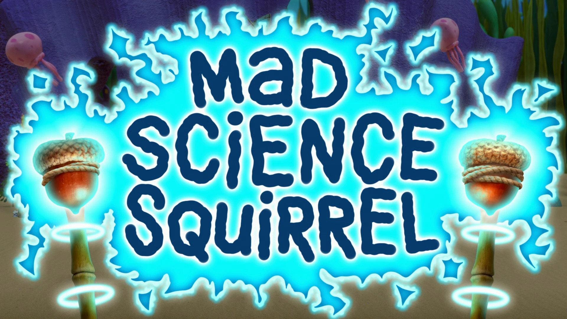 Still from Mad Science Squirrel