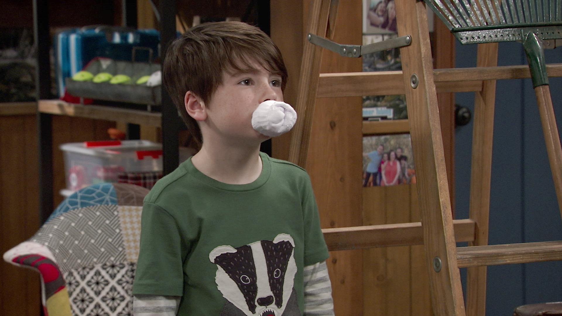 Still from Would You Wrather Put a Sock in it?