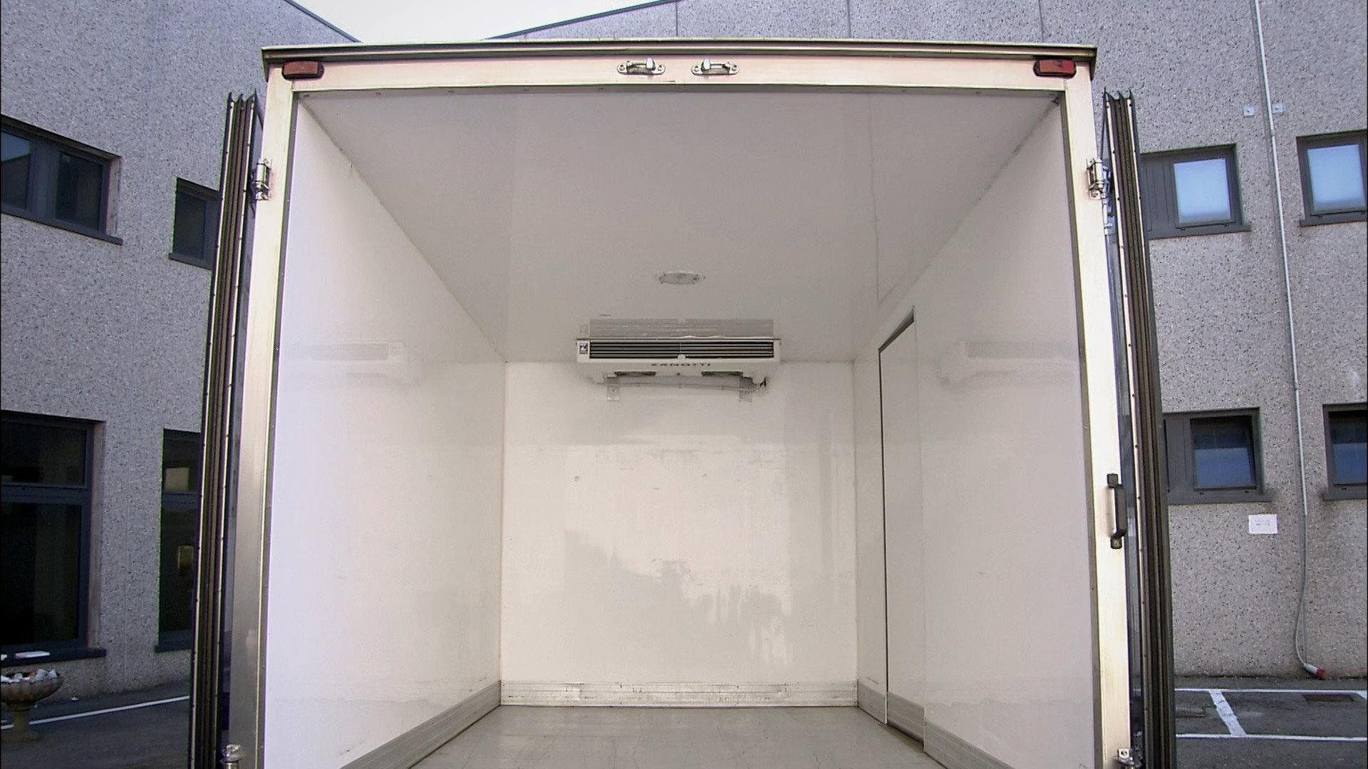 Still from Wooden Utensils, Transport Refrigeration Units, Moccasins, Electronic Impact Drills
