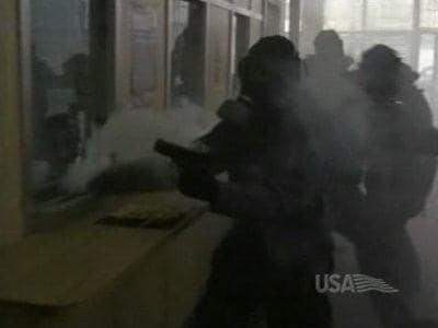 Still from Crash & Burn