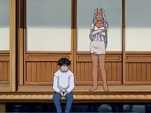 Still from Ah! The One I Yearn for Is a White-Winged Angel!