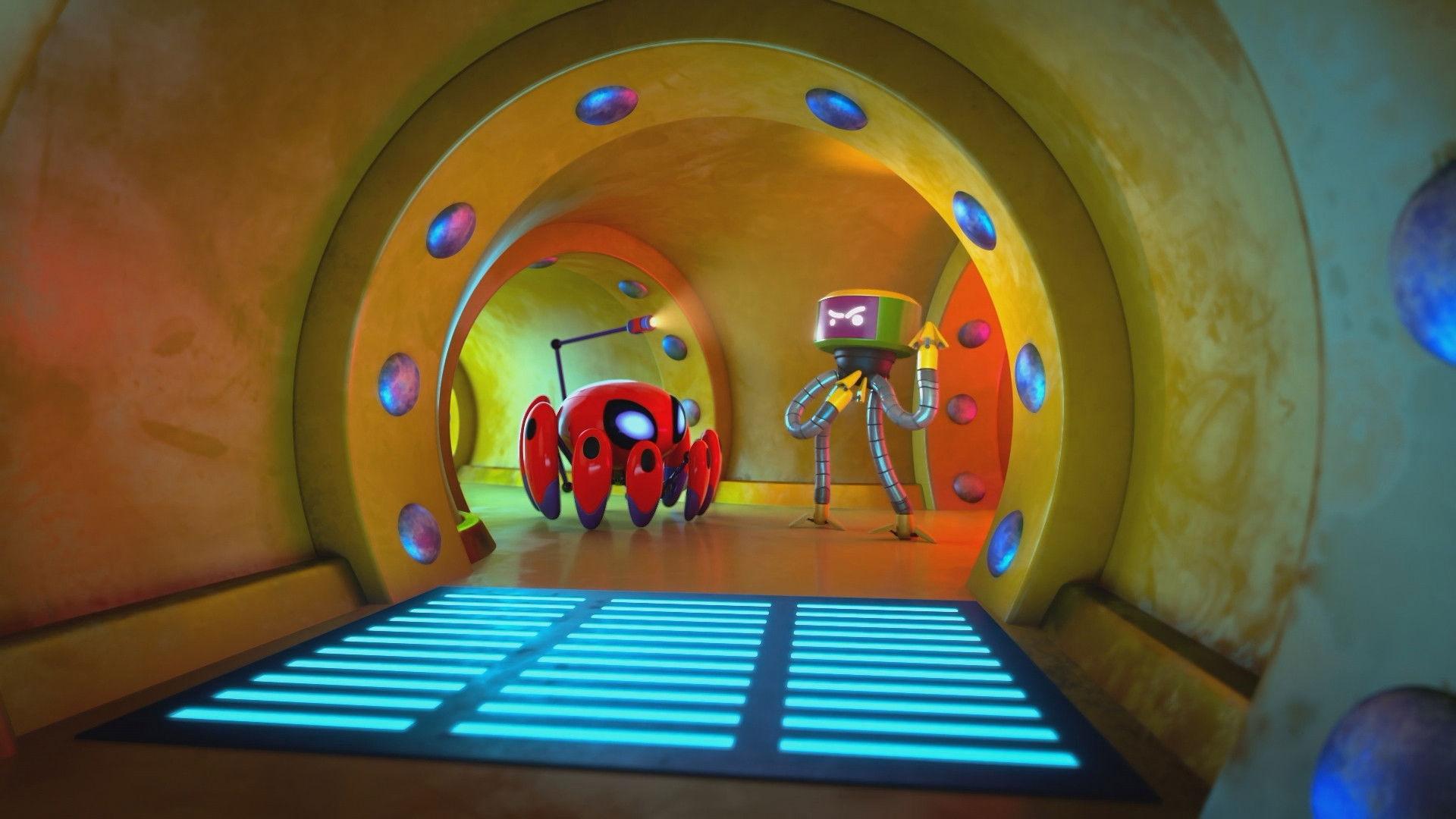 Still from Odd Bot Team Up