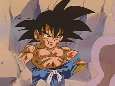 Still from The Fall of the Saiyans