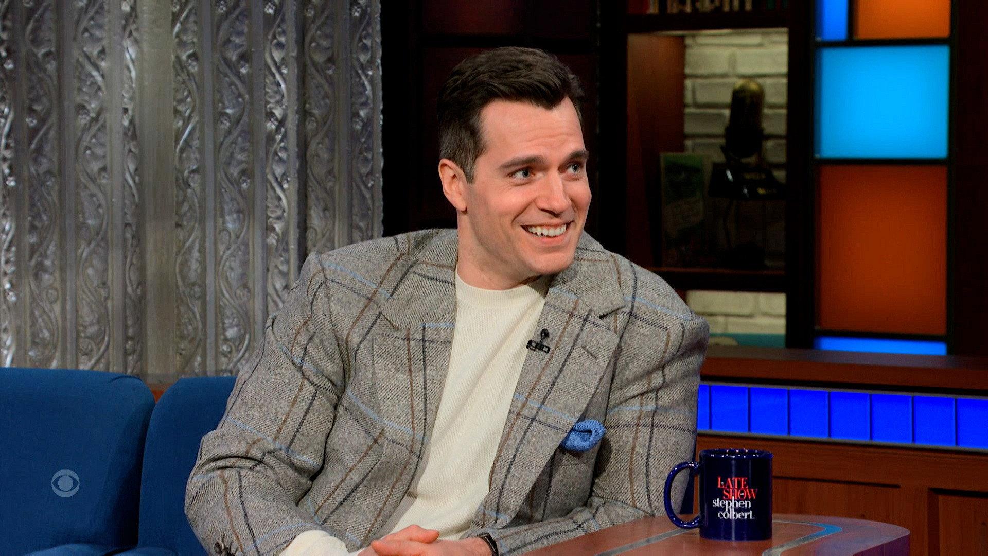 Still from Henry Cavill, Jonathan Groff