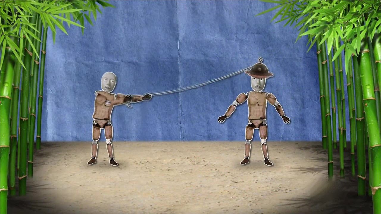 Still from Flying Guillotine