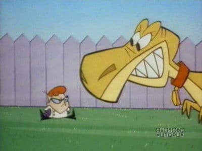 Still from Jurassic Pooch