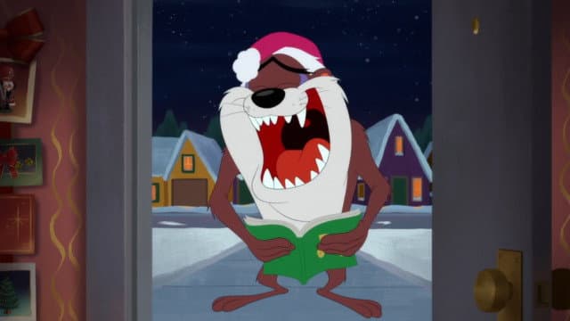 Still from Yuletide Taz