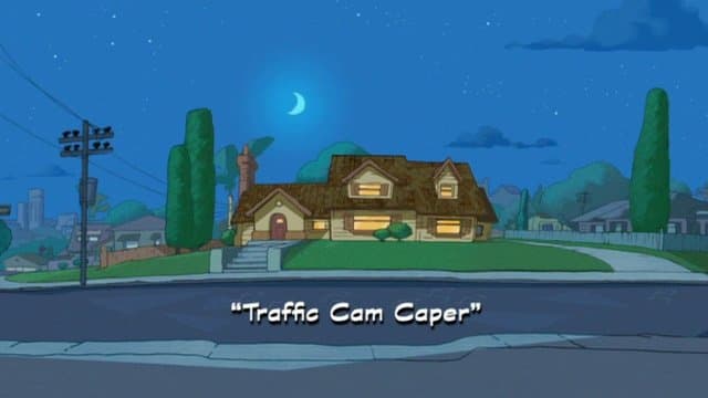 Still from Traffic Cam Caper