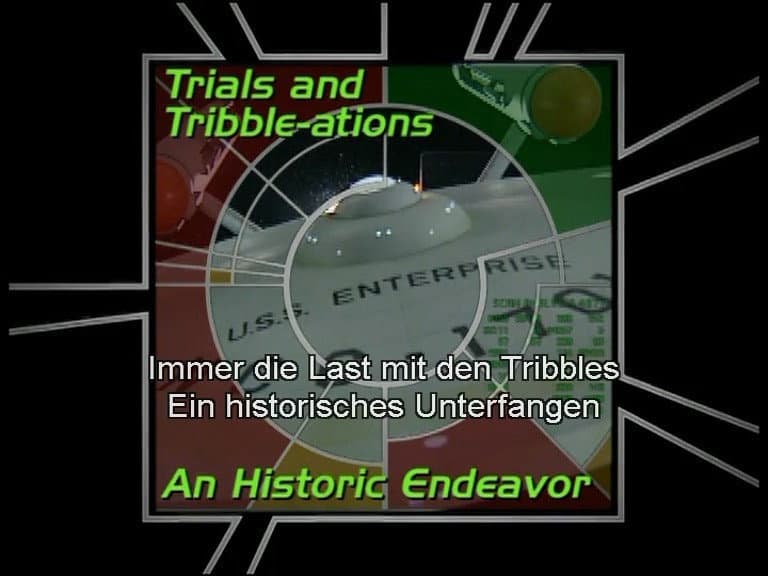 Still from Trials and Tribble-ations: A Historic Endeavor (S05)