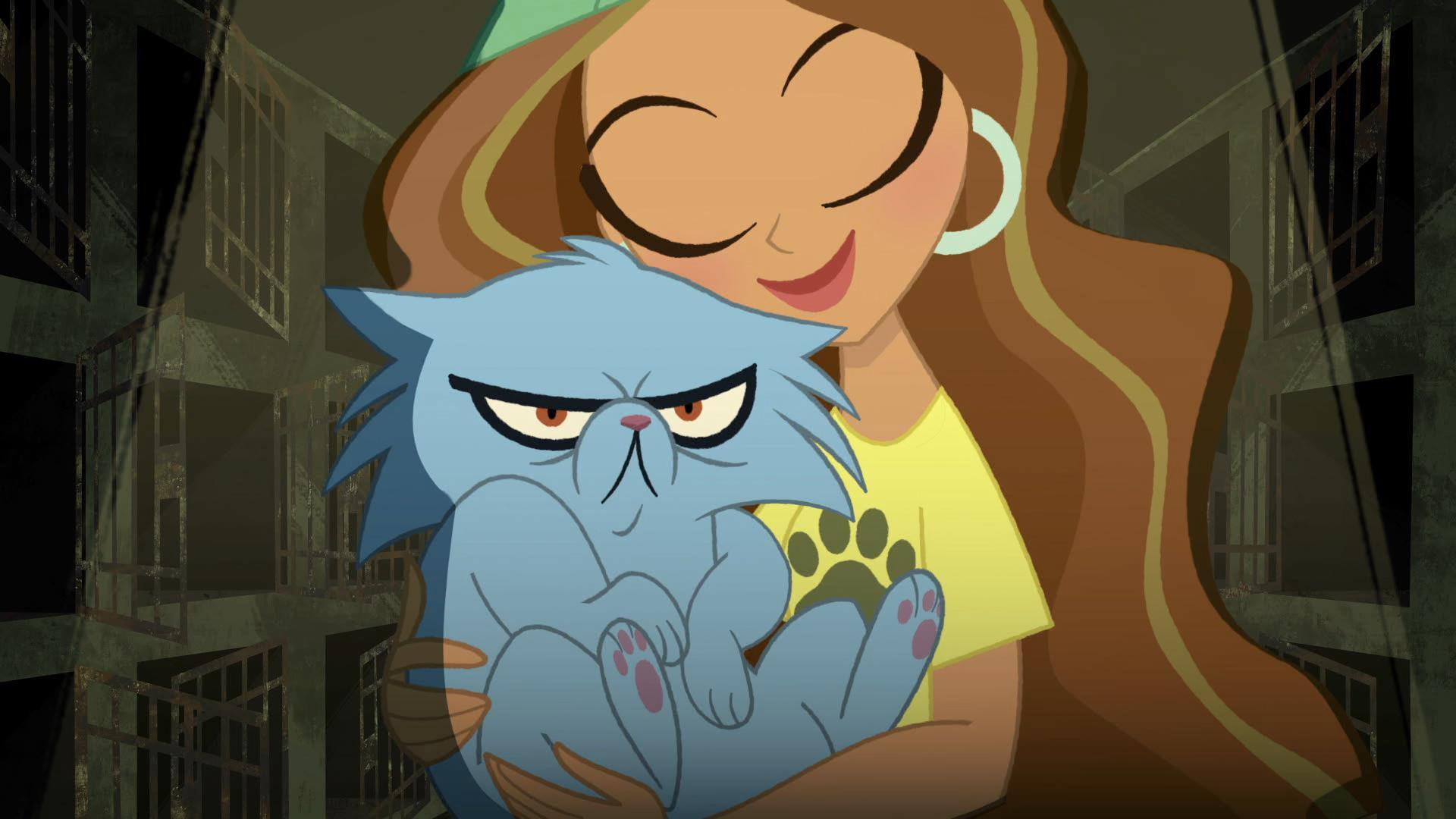 Still from #RageCat