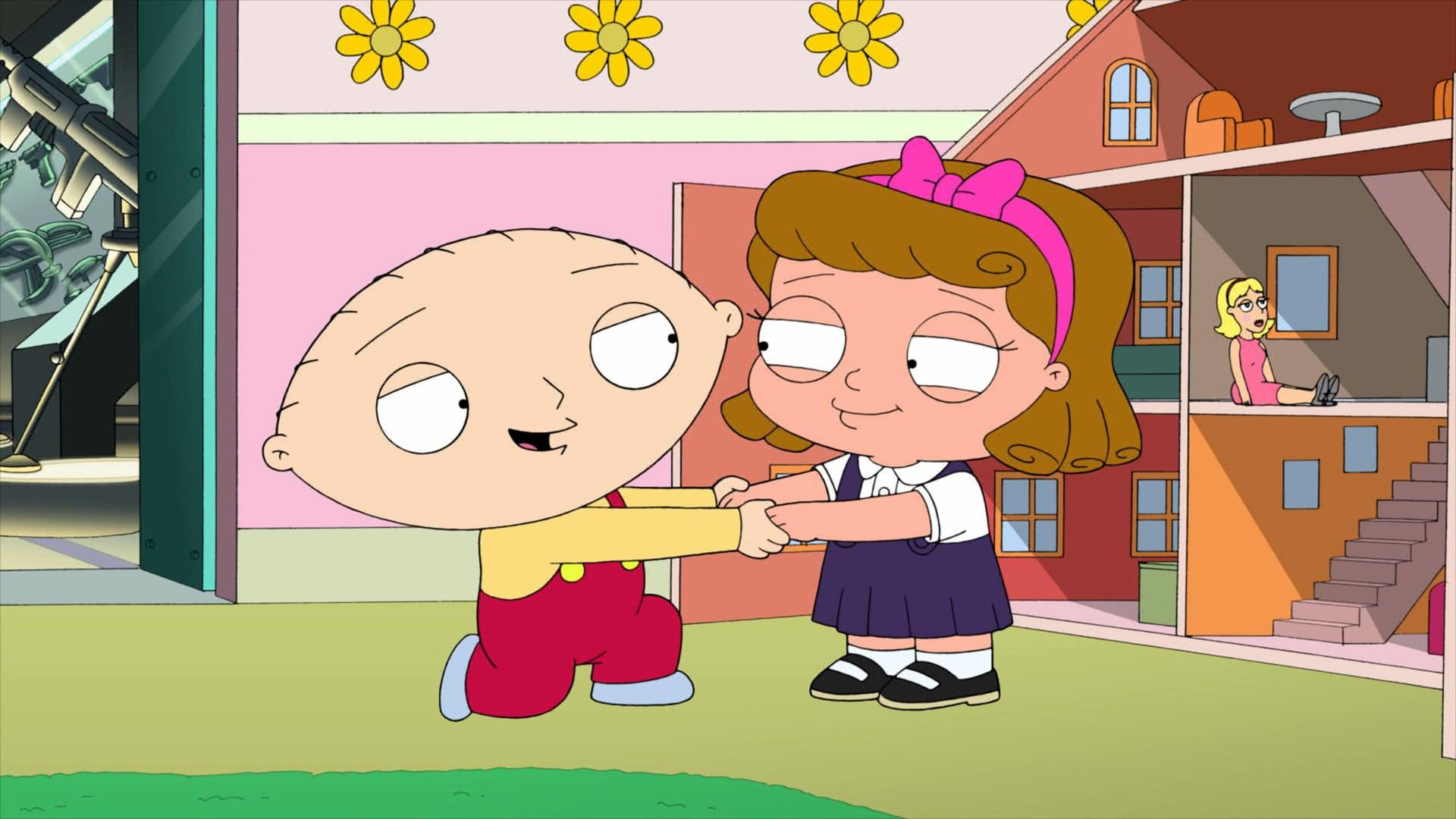 Still from Mr. & Mrs. Stewie