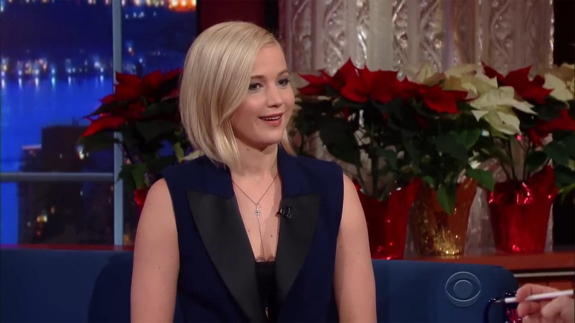 Still from Jennifer Lawrence, Doris Kearns Goodwin, Sleater-Kinney