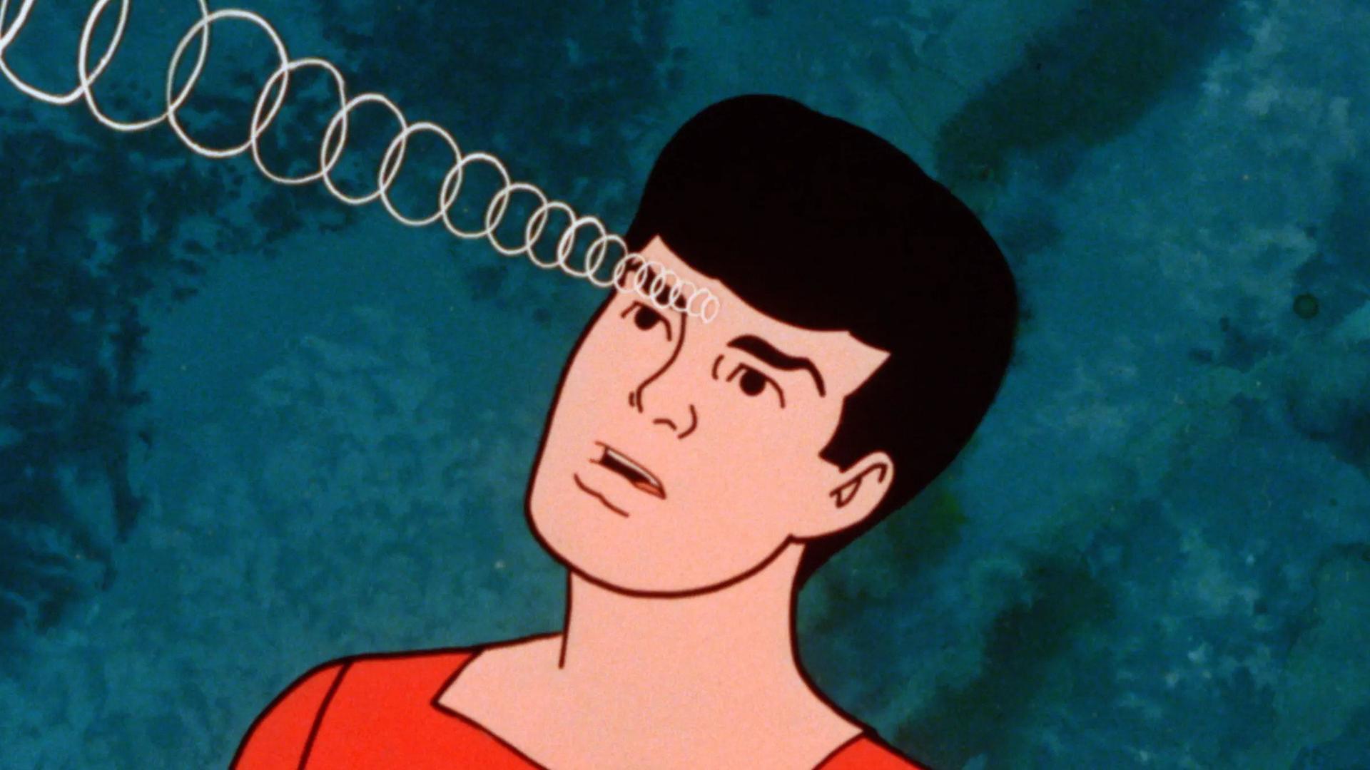 Still from Where Lurks the Fisherman