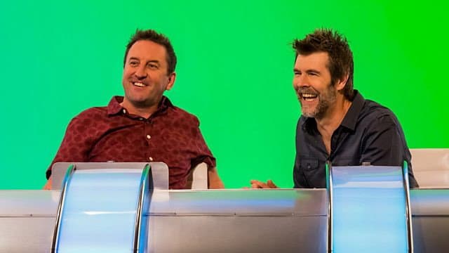 Still from Rhod Gilbert, Ronan Keating, Ellie Taylor, Georgia Toffolo