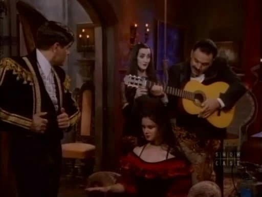 Still from Morticia's Dilemma