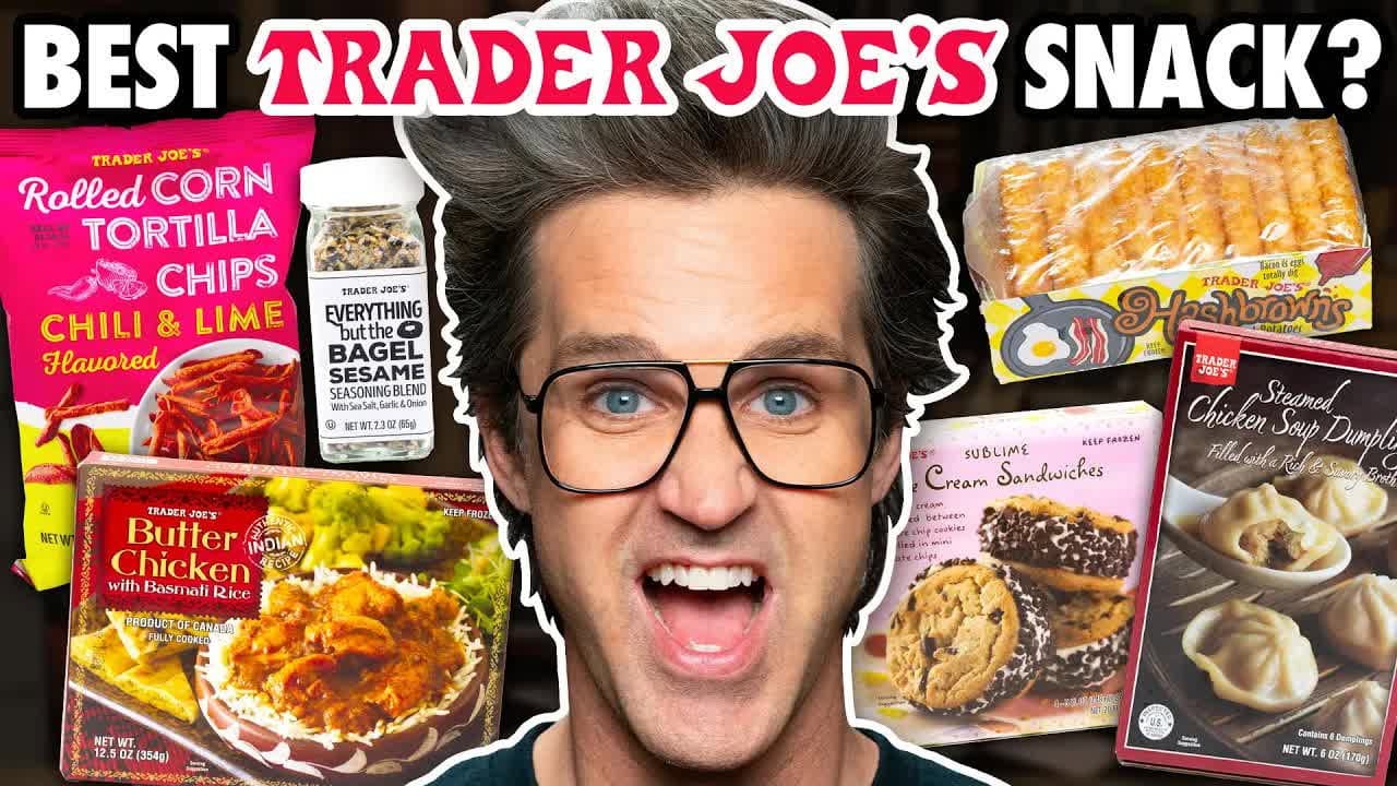 Still from Ranking The Best Trader Joe's Snacks