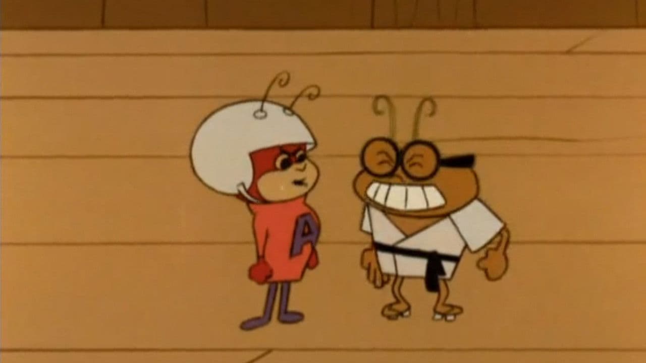 Still from Atom Ant Meets Karate Ant