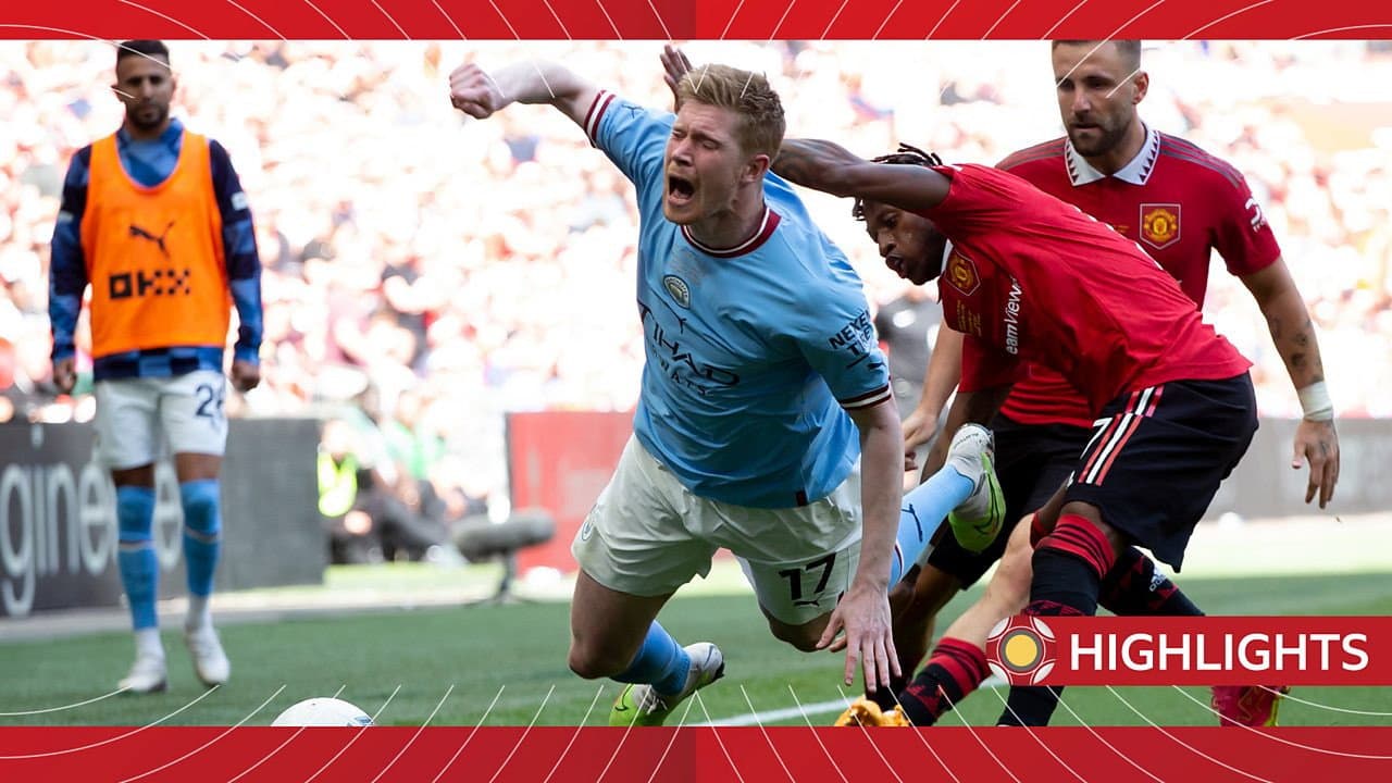 Still from MOTD - FA Cup Final Highlights
