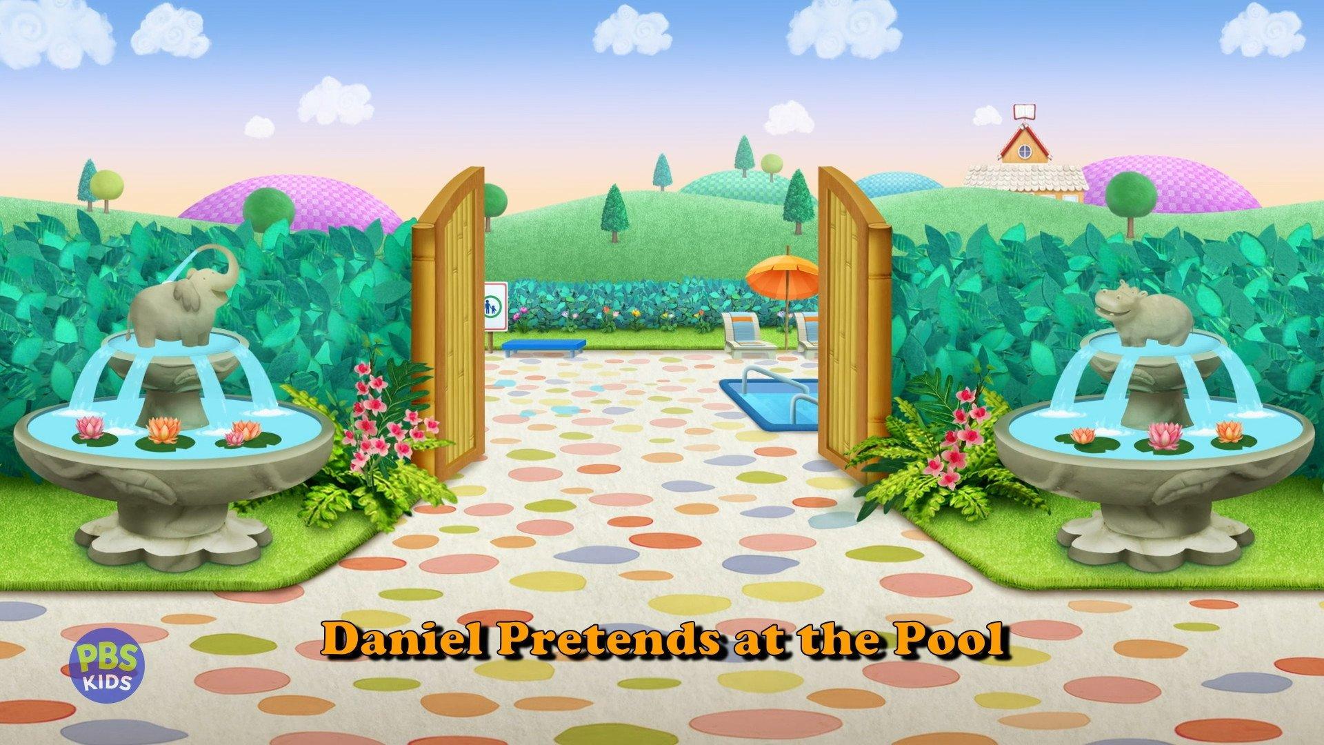 Still from Daniel Pretends at the Pool