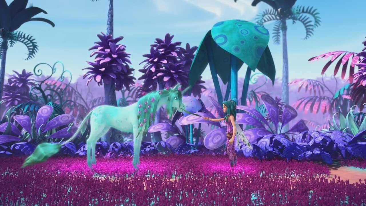 Still from The Shyest Unicorn