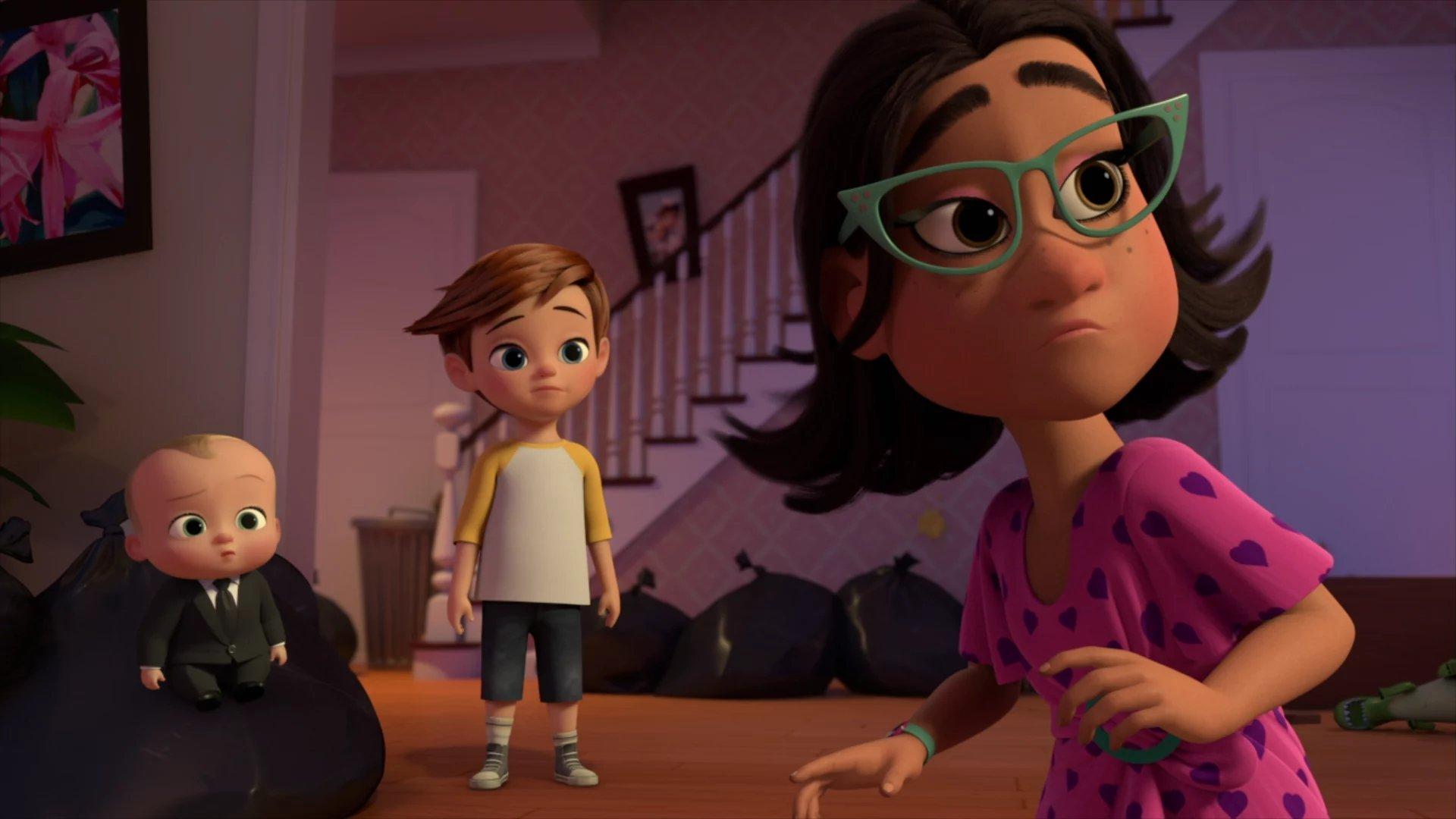 Still from The Boss Babysitter
