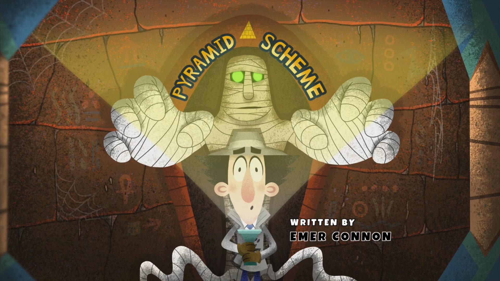 Still from Pyramid Scheme