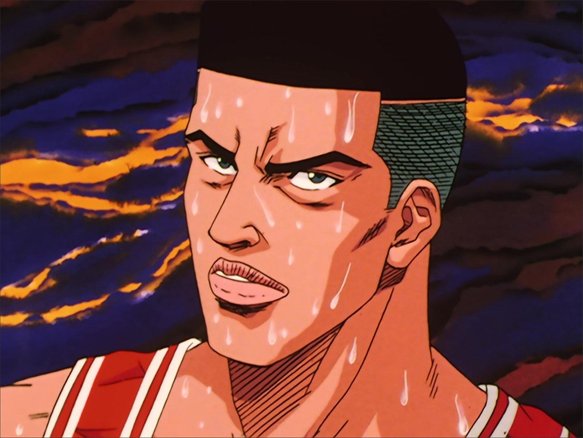 Still from Amateur Sakuragi Hanamichi shows off!