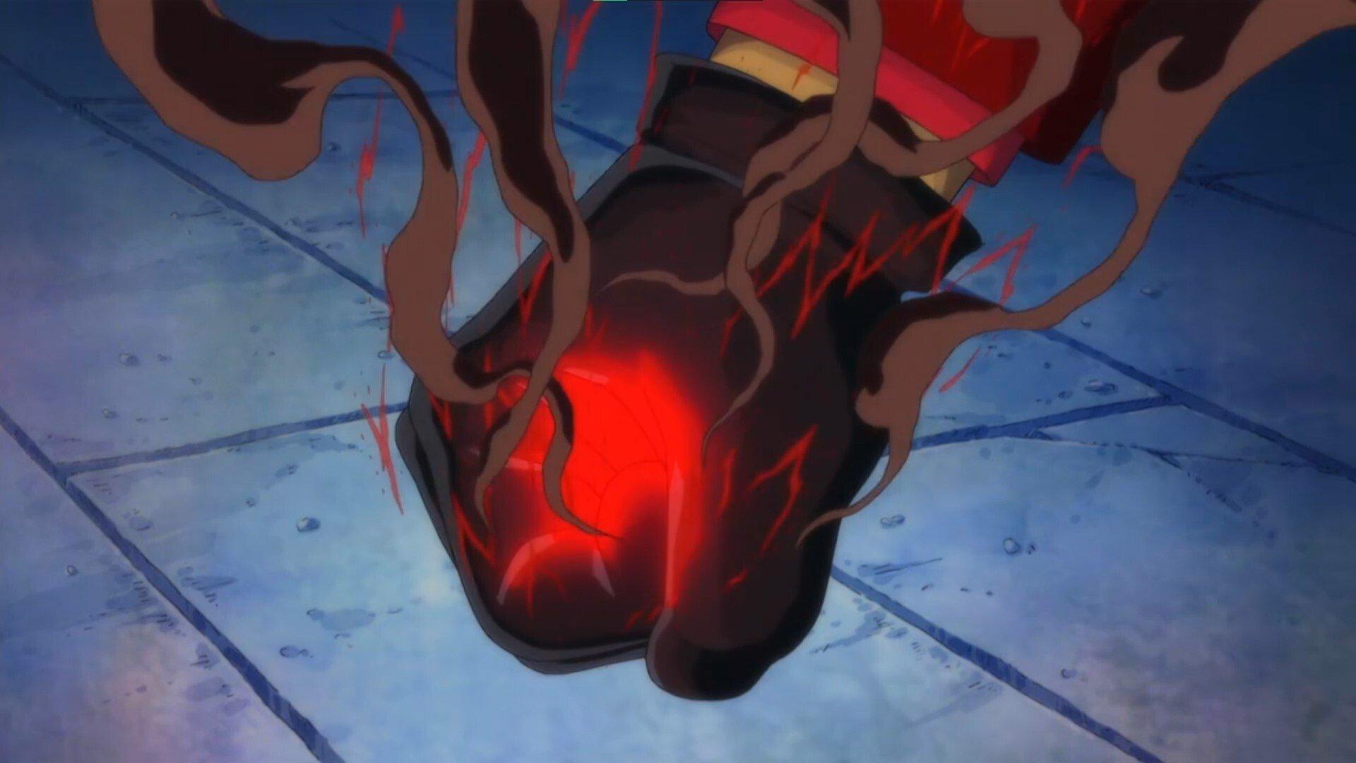 Still from An All-Consuming Inferno!! Admiral Akainu's Power!