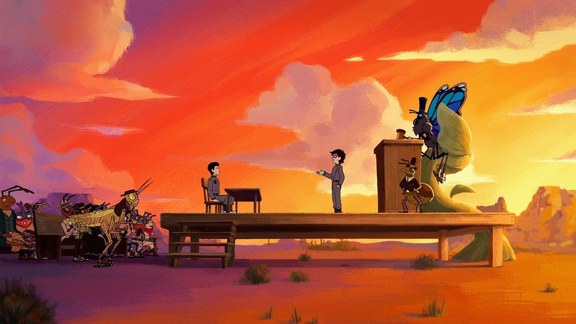 Still from The Old West Car